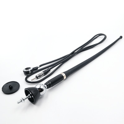 4 PCS 16'' Mount Swivel Base Car Radio AM/FM Amplified Signal Aerial Antenna