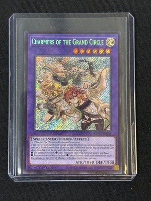 YU-GI-OH! CARD CH02-EN041 CHARMERS OF THE GRAND CIRCLE HOLO SECRET RARE 1ST ED