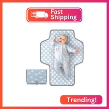 Accmor Portable Diaper Changing Pad, Waterproof Baby Changing Mat, Foldable Trav