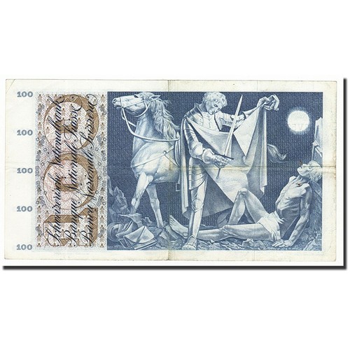 [#164393] Banknote, Schweiz, 100 Franken, 1963-03-28, KM:49e, vz - Bild 1 von 2
