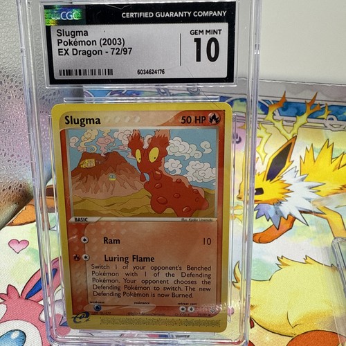 Slugma graded CGC 10 for sale on eBay