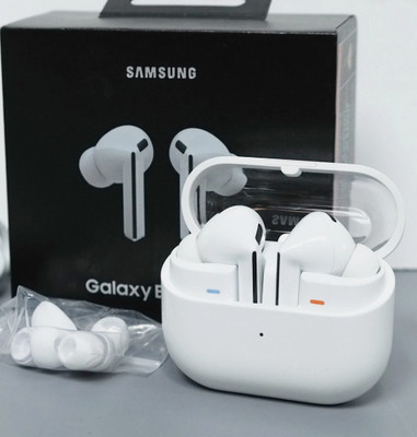 Samsung Galaxy Buds 3 Pro AI Wireless Active Noise Cancelling Earbuds - White