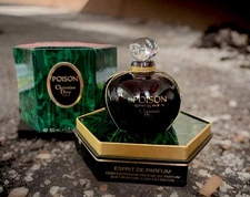 VINTAGE CHRISTIAN DIOR PARIS POISON 50ML ESPRIT DE PARFUM FACTICE DUMMY