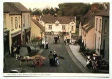 19th Century Village Bunratty Folk Park Ireland Vintage Postcard