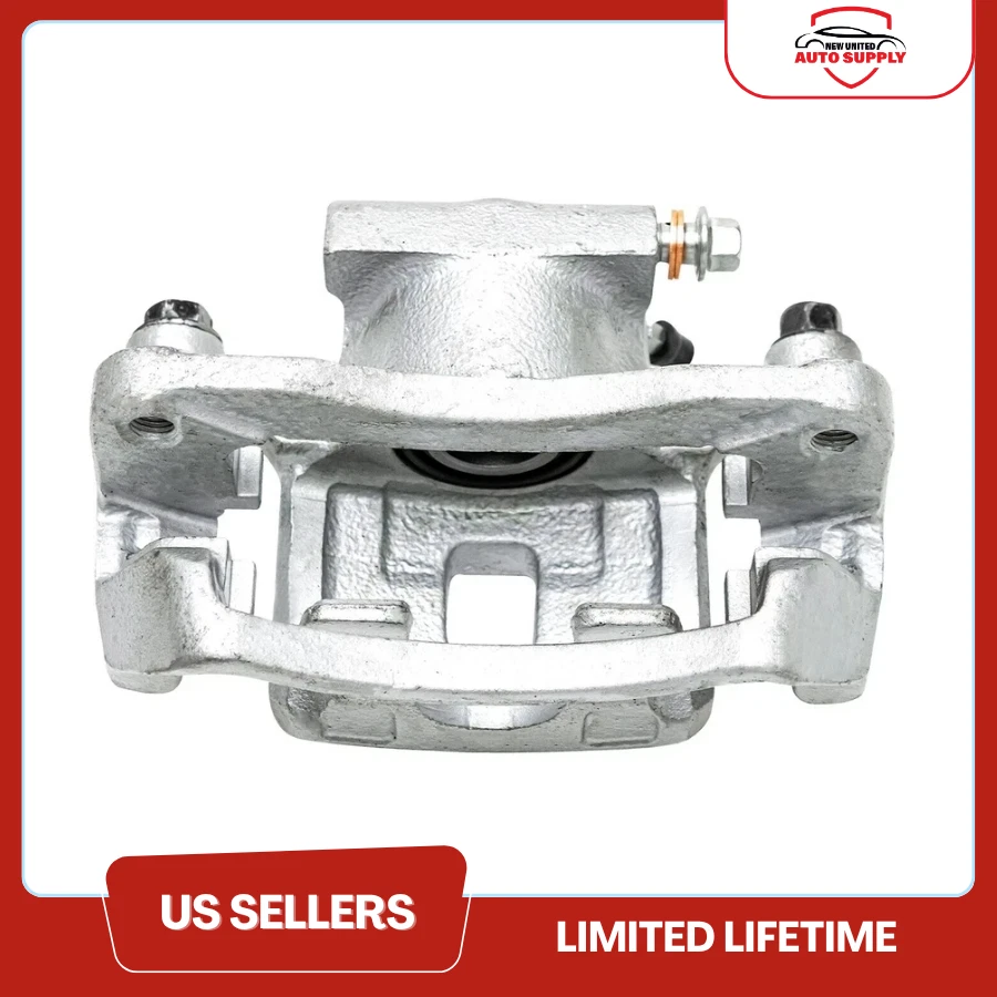 Задний левый тормозной суппорт с кронштейном для 2006 - 2012 Mitsubishi Galant Eclipse - Изображение 3 из 4