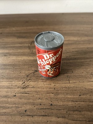 Vntg 1980s Fleer CHUG-A-CAN Empty Candy Beer Can Gum Container#3 Dr.Schlepper MT