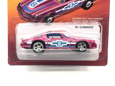 2025 Hot Wheels The Hot Ones '81 Camaro (pink) CUSTOM WHEEL SWAP