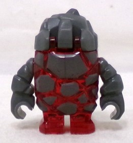 LEGO Power Miners 8961 pm003 Rock Monster Meltrox Minifig Minifigure
