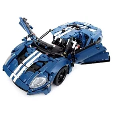 42154 Blue GT Supercar Model Kit 1:12 DIY MOC Build Toy for Adults