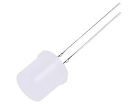 2X OSW5DKA6K2A Led 10Mm Kaltweiß 750-1120Mcd 180° Front: Flach Optosupply
