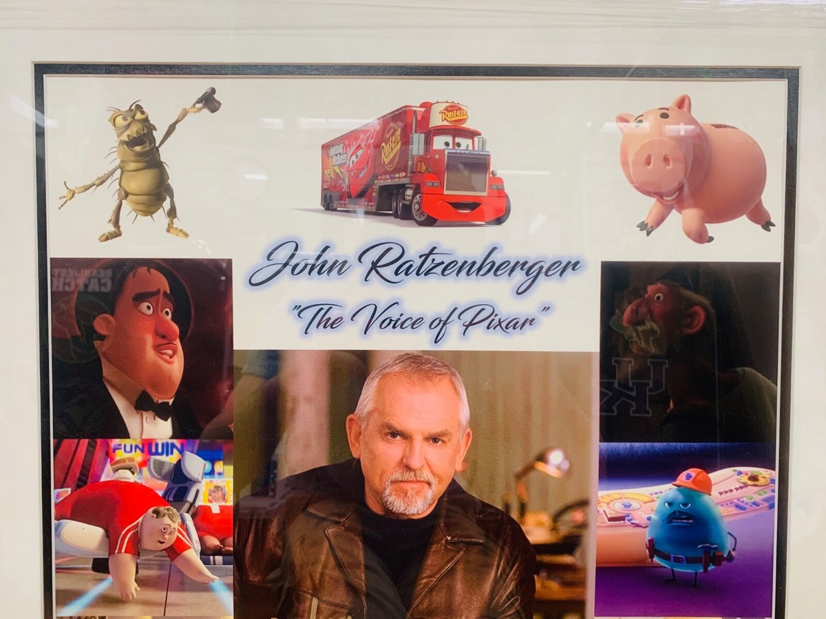 John Ratzenberger Voice Actor Pixar Autographed Signed 16x20 Photo