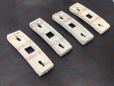 Gommini bianchi per pedali AM PIAGGIO 50 CIAO KIT  4 pezzi fondo di magazzino _