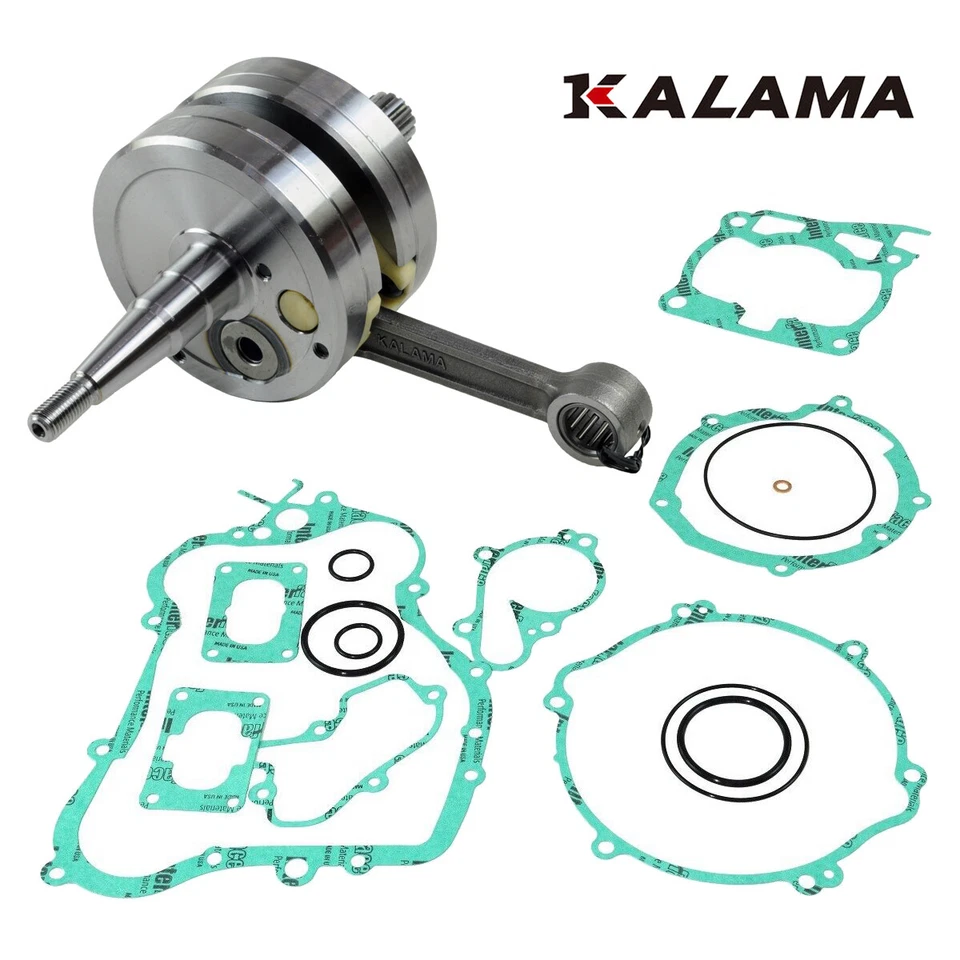 Kit de junta de sello de aceite de rodamientos principales del cigüeñal de reconstrucción del motor YZ125 YZ 125 2001-04 Foto 2 de 4