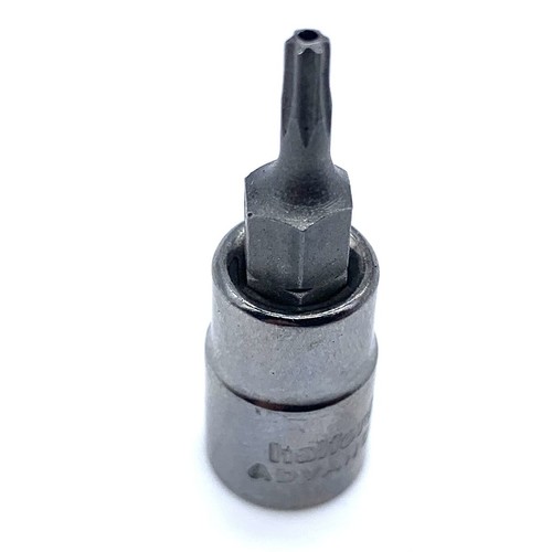 Halfords Advanced T10 Security Torx Bit with 1/4" Square Drive Adapter -Free P&P - Picture 2 of 6