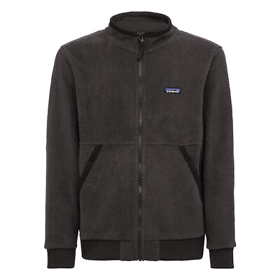 Patagonia Men's Shearling Fleece Jacket Forge Grey