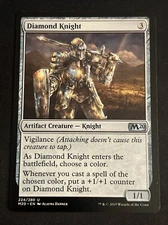 1x Diamond Knight (224) Core Set 2020 LP MTG Magic the Gathering x1 MKE