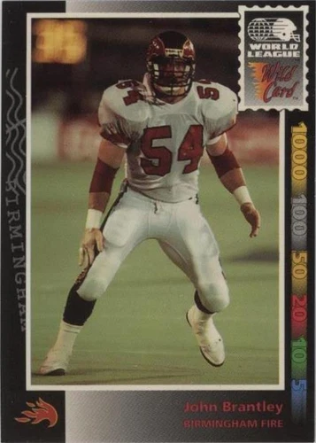 1992 Wild Card World League John Brantley #98