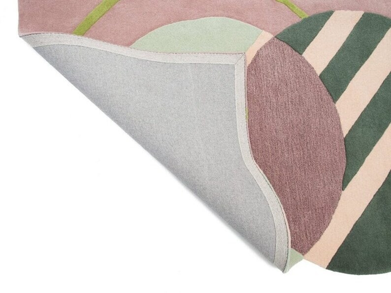 Hand tufted wool area rug for home New home gift Home decor Rugs