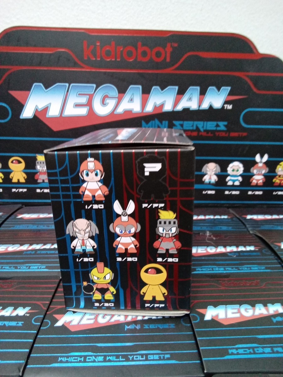 Kidrobot Capcom Mega Man Mini Series Full Case Of 20 Sealed