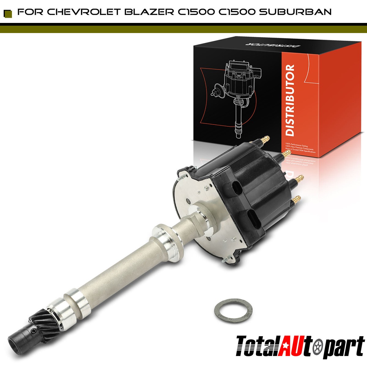 その他 1 Ignition Distributor w/ Cap & Rotor for Chevrolet Tahoe Camaro