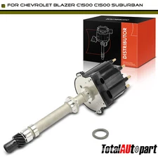 Ignition Distributor w/ Cap & Rotor for Chevrolet Tahoe Camaro Blazer C1500 C60