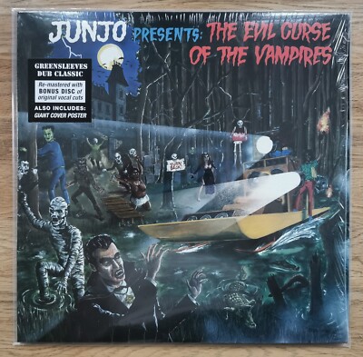 Junjo presents - The Evil Curse of the Vampires   / Scientist, 2 x LP, Poster nm