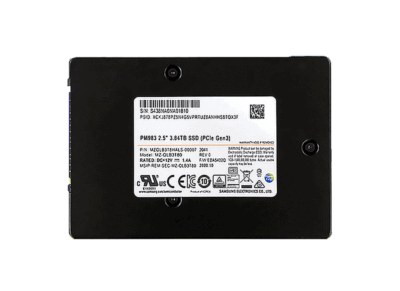 Samsung PM983 3.84T U2 PCIE NVME SSD Solid State Drive Enterprise