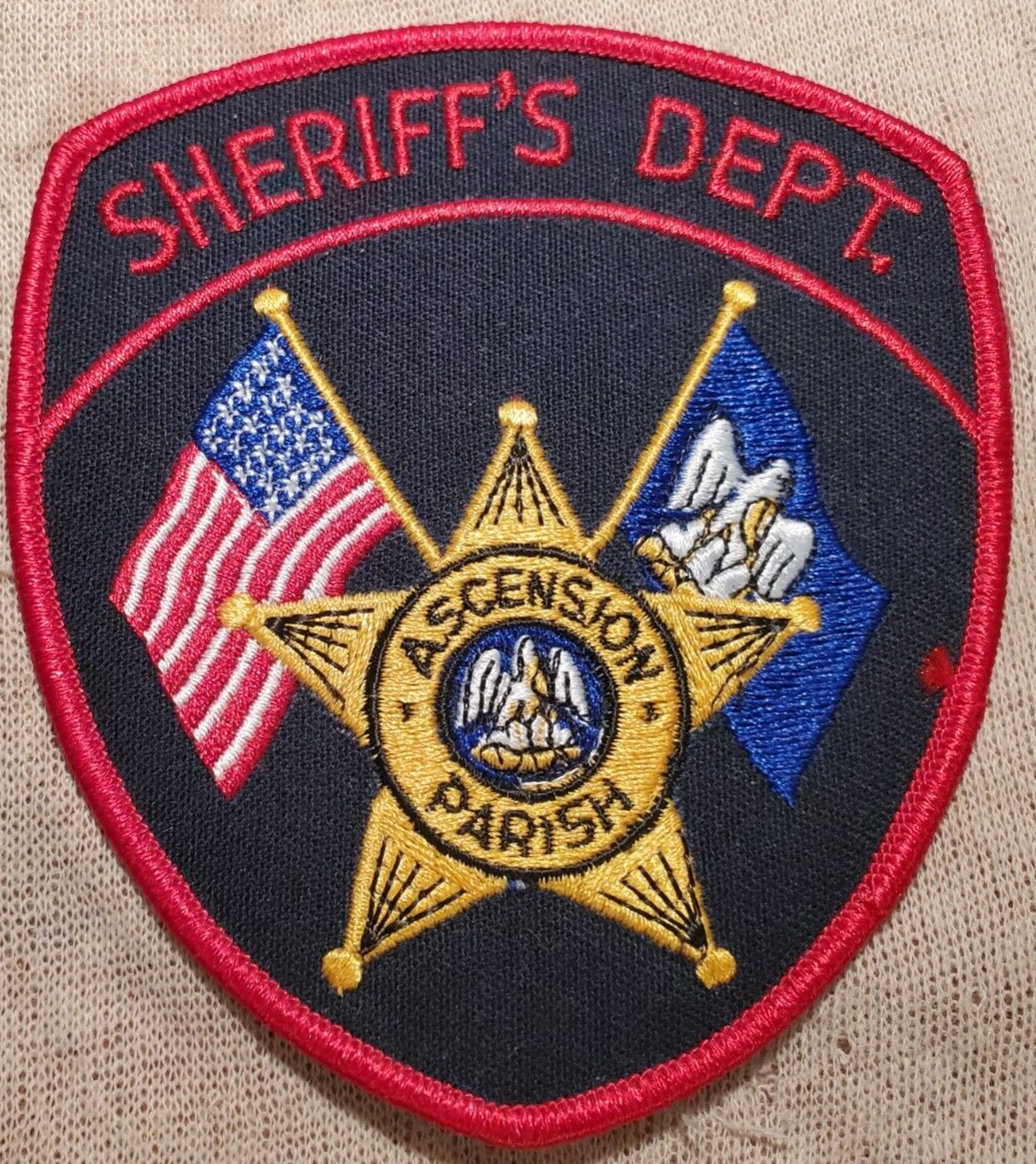 LA Ascension Parish Louisiana Sheriff Shoulder Patch eBay