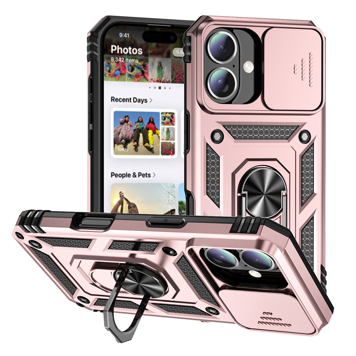 Custodia Trasparente Per IPhone Con Orsetto Coreano E Cordino - Morbida TPU Per IPhone 16,15,14,Pro Max,11,13,12, Mini,XR,8,7,Plus, X,XS,SE - 3
