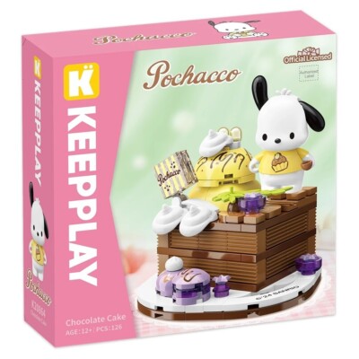 QMAN KEEPPLEY BLOCKS K20864 SANRIO POCHACCO CHOCOLATE CAKE | eBay