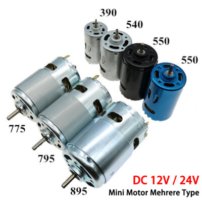 High Speed Motor DC12V 24V High Torque Mini Motor Mehrere Type Für RC Modell DIY
