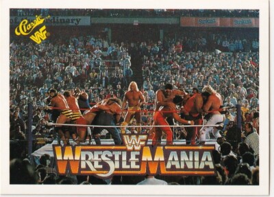 WWF Wrestlemania 2 -/- Classic Trading Card 1990 #5 | eBay