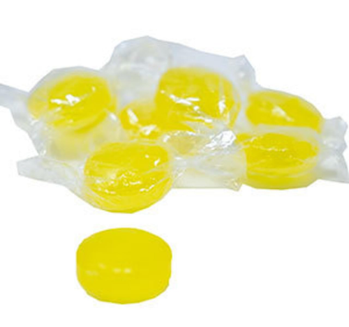 Zuckerfreie Zitronentropfen Bonbons - 1 Pfund, einzeln verpackt in wiederverschließbarem Beutel1