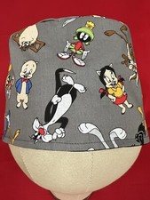 Men/Women Surgical Scrub Cap Lined Bugs 100 Cotton Cool Cap