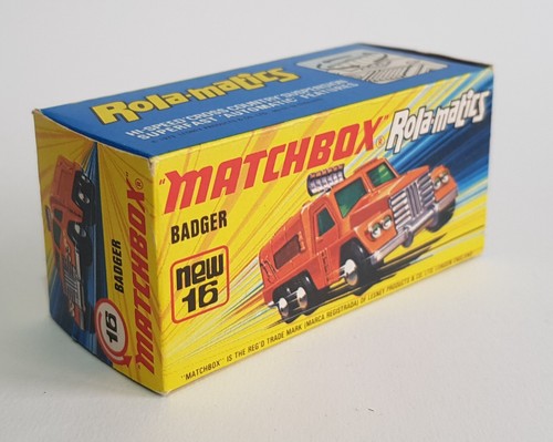 Matchbox Rola-Matic Superfast No. 16, Badger Superb Pristine Mint Condition - Picture 11 of 12