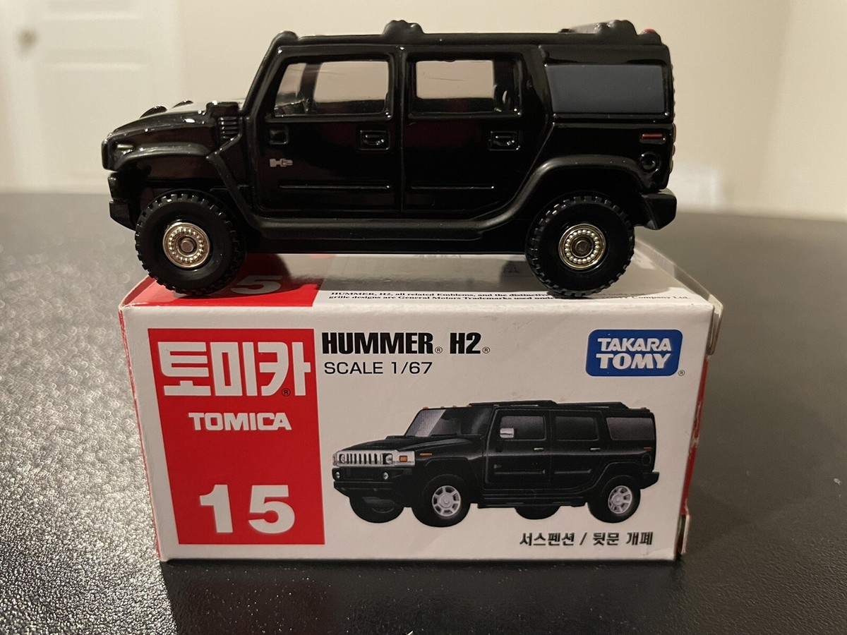 Tomica Hummer H2, Korea Edition. 1:67 scale. Pre-Owned. Excellent