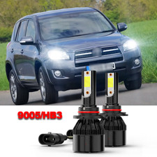 2X 9005 6000K LED Headlight Bulbs Kit High/Low Beam For Toyota RAV4 2006 - 2012