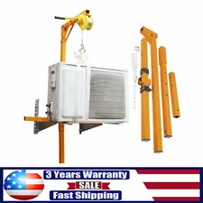Steel Air Conditioner External Unit Installation Tool Kit w/ Hanger & 10m Ropes