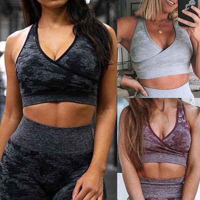 halter neck gym top