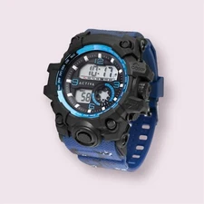 Activa X Invicta Men's 54.5mm Blue/Black Shock Resistant Digital Sport Watch 
