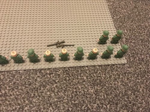 Genuine Lego Indiana Jones Russian Guard MiniFigures x14 iaj017 set 7625 - Picture 7 of 7
