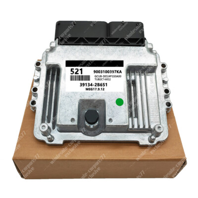 For Kia rio 1400cc Car Engine Computer Board ECU unit 521 39134-2B651 MEG17.9.12