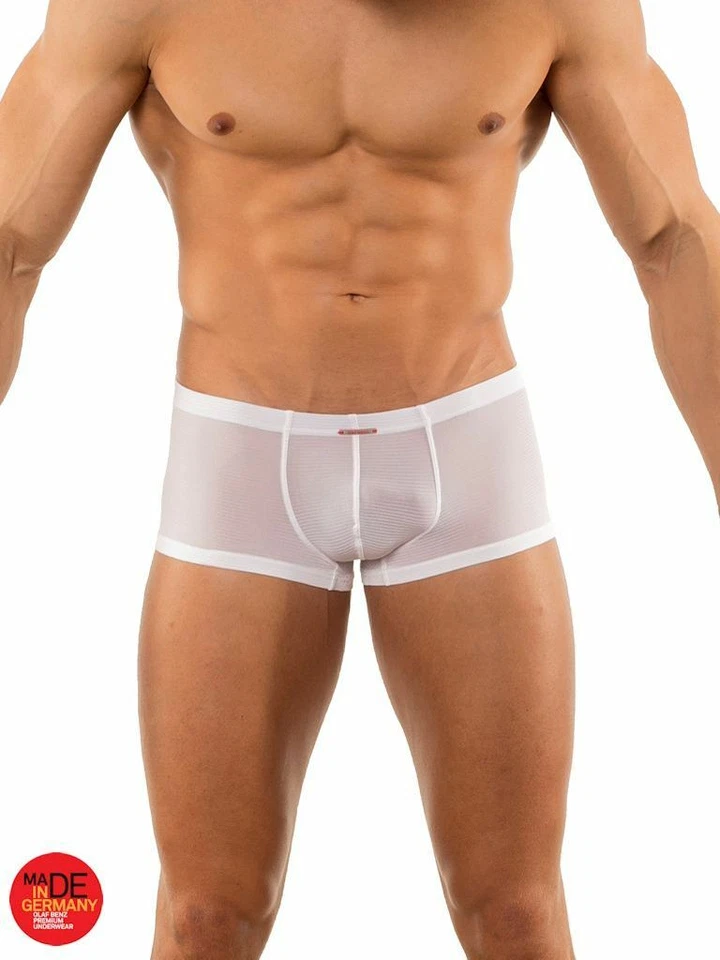 Olaf Benz Mini Pants RED1201 Homme Dessous Lingerie Sous-Vêtements Blanc Boxers - Photo 4/4