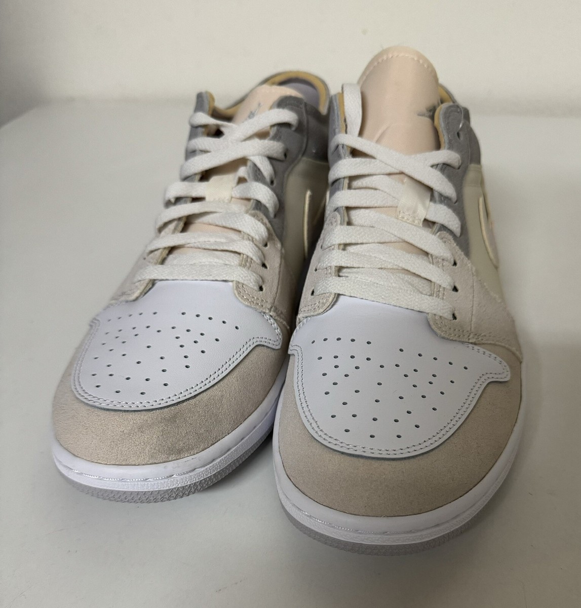 Nike Air Jordan 1 Low SE Craft Inside Out Mens Sz 11.5 White  display picture 1