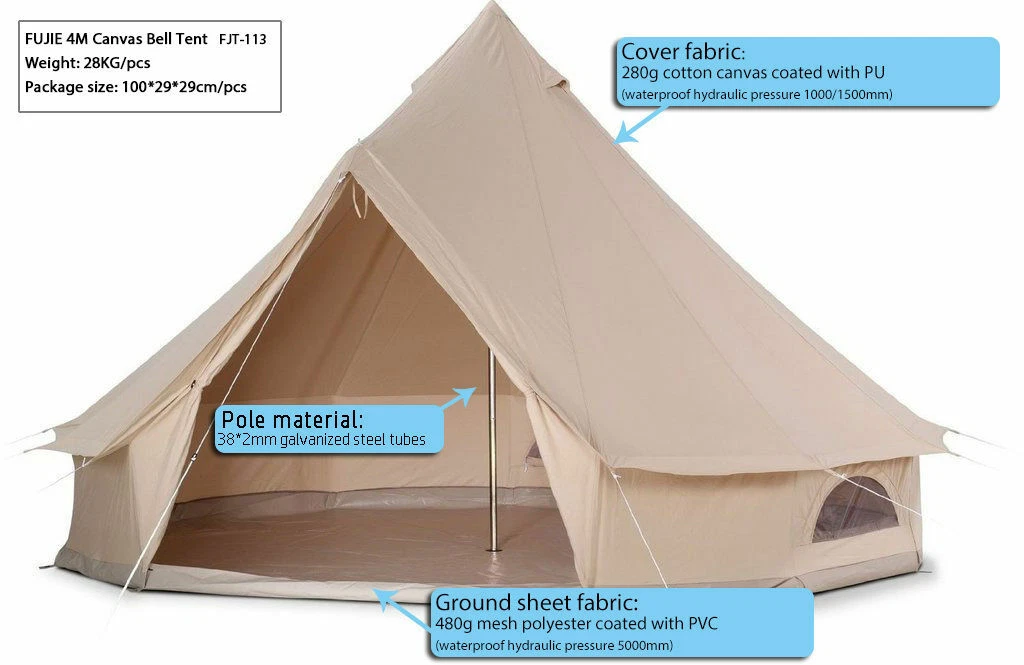 Ebay on sale canvas tent