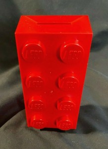 lego brick coin bank