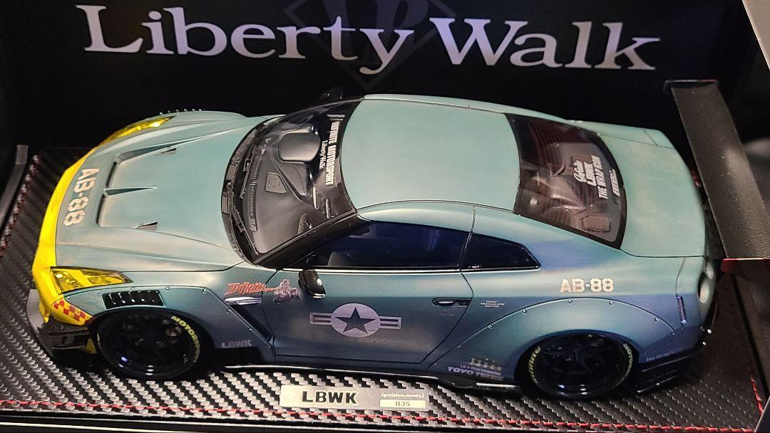 ignition model 1/18 IG2346 LB-WORKS Nissan GT-R R35 type 2 Matte
