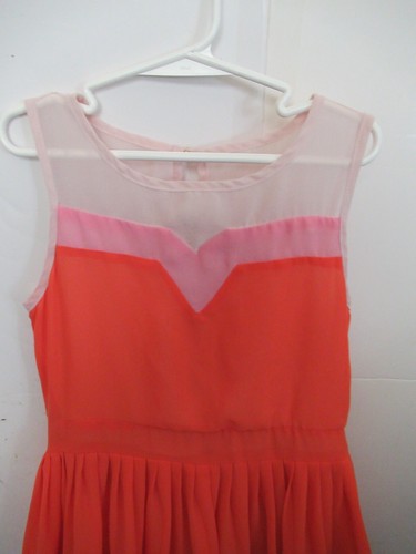 P29 Girls Size 10 GB Girls Exposed Back Zipper Multicolored Dress - Picture 2 of 12