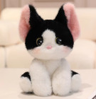 Devon Rex Kitten Cat Plush Toy 9" Stuffed Animal Toddler Doll Gift for Kids