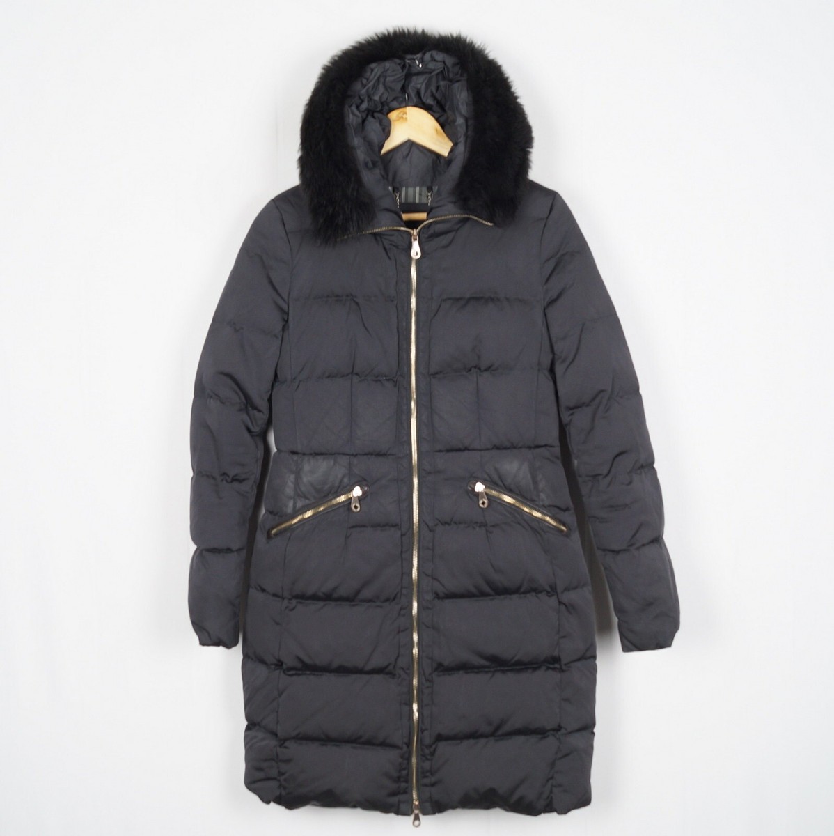 Long Black Black Down Jackets Womens Womens Jacket Massimo Dutti